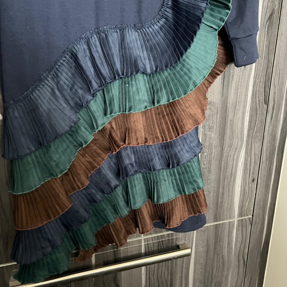 Patchwork Multicolor Fashion Dress - Picture 2 of 12